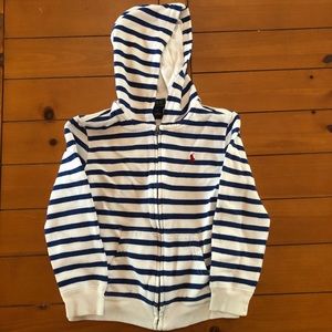 Polo by Ralph Lauren Terry Cloth Striped Hoodie